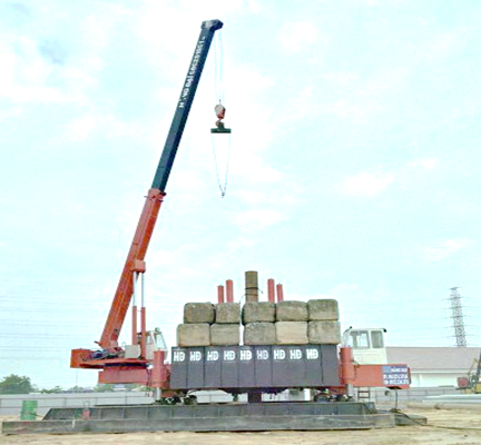 PILE CONSTRUCTION WORKS KENDA RUBBER FACTORY WAREHOUSE